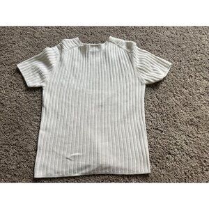 I.N.C. Ribbed Knit Top Petites Small